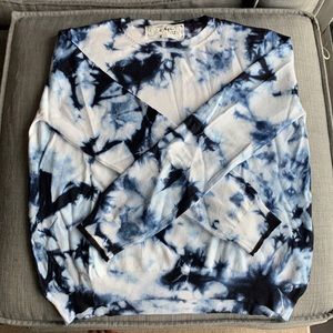 Tie dye fall sweater